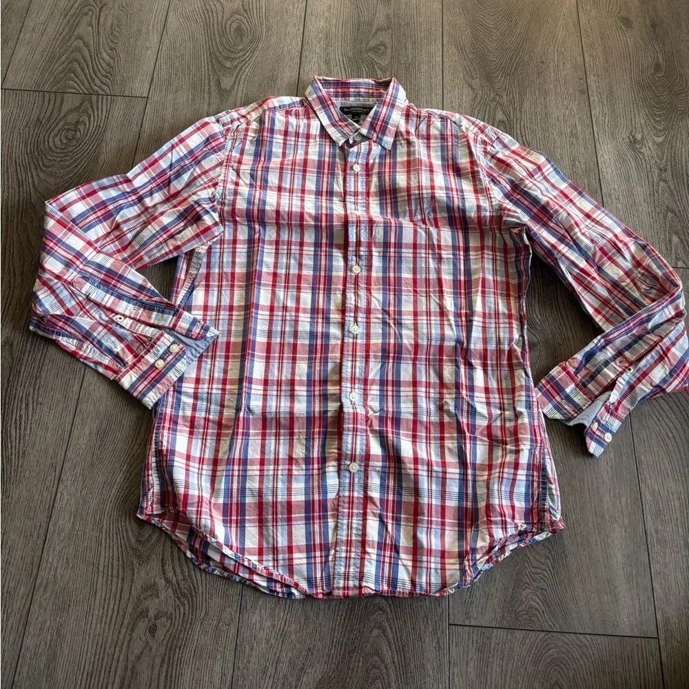 Banana Republic men’s used long sleeve button down shirt